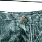 Woolrich Vintage  Corduroy Skirt Teal Womens 12 Photo 1