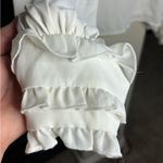 Modcloth  Statement Sleeve Blouse with Keyhole Button Back Size XL 70s Style Photo 1