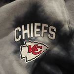NFL Women's New Era Black Kansas City Chiefs TieDye Fleece FullZip Hoodie Photo 5