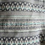 The Limited  Blue and White Shorts with Bohemian Embroidery Photo 2