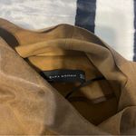 ZARA Tan faux Leather Jacket for Women Photo 2