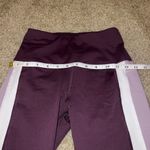 Reebok Purple and White Leggings Photo 2