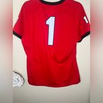 Nike NTM: Georgia Bulldogs #1 Dri-Fit Red & White Football Jersey Women’s Large Photo 11