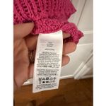 Boden NWT pink crochet knit long sleeve dress 6 Photo 4