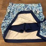 Stella Parker Sport Women’s Skort Blue White Floral Print Golf Tennis Medium Photo 2