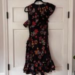 Ulla Johnson Candace Asymmetrical Ruffled Cocktail Dress Floral Lune Size 12 Photo 9