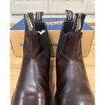 Blundstone 2412 Elastic Sided Boot Bordeaux Brush Leather 9 NIB Womens Originals Photo 5