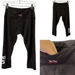 Tapout MMA Black Leggings Pants with Pocket Womens Medium Photo 1