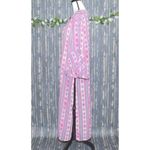 NWT Boutique Grace & Emma Pink Duster Jacket Cardigan Size M/L Open Front Sheer Size L Photo 5