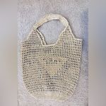 Alma Raffia Logo Tote Bag Photo 4