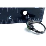 Artisan VINTAGE Moss Agate 925 Sterling Silver Brutalist Ring Sz. 5.25 Gemstone Photo 7