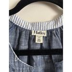 Hatley Dress Womens Small Nautical Boat Anchor Preppy Coastal Casual Cotton Blue Photo 1