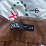 ZARA Leather Skirt Photo 3