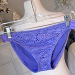 Bikini Bottoms Crochet Lace Purple Lavender Womens Large New Mossimo Photo 13