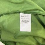 Reformation NWOT  Merel Velvet Midi Dress In Green Velvet Size M Photo 9