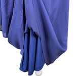 City Chic  Tunic Dress 16 French Navy V-Neck Bell Sleeves Tie Back Lined Photo 4