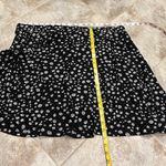 Rue 21 NEW  Daisy Y2K Skater Mini Skirt Pull On Black White Yellow Plus Size 3X Photo 1