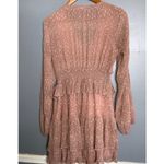 Showpo Long Sleeve Ruffle Ruched Waist V Photo 2