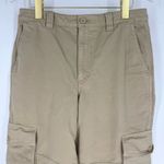Tna Wide Leg Cargo Pants Tan Size 8 Photo 2