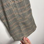 Urban Outfitters  Women’s Glen Plaid Boot Cut Pants Cargo Pockets Tan Size 4 Photo 6