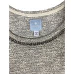 Dress Barn  Sunday Women's Tan Sparkle Top Photo 4