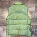 The North Face  Women’s 550 Goose Down Green Vest Full Zip Size Small Photo 3