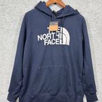 The North Face Womens Hoodie L Urban Navy Logo Pullover Casual Photo 0