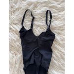 SKIMS Seamless Sculpt Thong Bodysuit Onyx Size Medium Photo 7