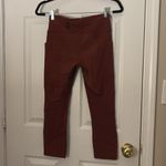 Lululemon  Maroon Cropped 23” Pocket Leggings Size 4 Photo 3