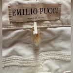 Emilio Pucci   Off White Jeans  Boot Size US 12 . UK 14 Bolo Brand Made In Italy Photo 15