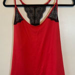 Linea Donatella  red Racer back tank size M‎ Photo 0