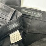 Veronica Beard Debbie 10” Skinny Gold Button Skinny Stretch Jeans, 32 Photo 8