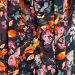 Como Black  Floral Patterned long sleeve blouse Photo 2