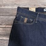 Levi's 512 Dark Wash Perfectly Slimming Straight Leg High Rise Jeans 12 M 31 New Photo 4