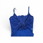 Blue Lace Babydoll Lingerie Nightgown Photo 1