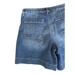 CHICOS Medium Wash Denim Short Size US 12 Blue Photo 1
