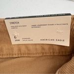 American Eagle NWT AE Stretch High-Waisted Kick Boot Corduroy Pant size 6 28W Photo 8