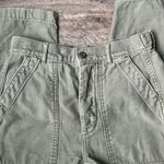 American Eagle Women’s Green Khaki Cargo Pants Size 2 🦋 Photo 1