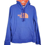 The North Face ‎ Womens Sweatshirt Sz Large Purple Hoodie Orange Outdoors Logo Photo 0