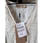 Adriana Degreas Hera Buttoned Long Robe Off White Womens One Size Blue Size undefined Photo 5