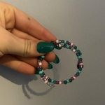 Handmade Light Purple Multi Color Round BOHO Bracelet Beach Ocean Photo 0