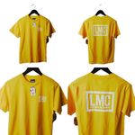 Pacific&Co NWT Active Ride Shop T Shirt Loser Machine LMC Double Sided Yellow Small Photo 2
