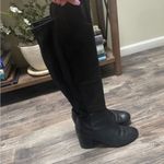 ALDO  Black Knee-High Leather Boots Photo 4