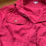 Charlotte Russe Vintage Red button down collar dress shirt blouse XSMALL NWT Y2K Photo 2