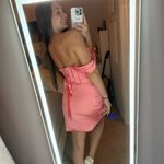 Coral homecoming dress Pink Size M Photo 1