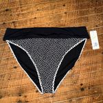 Freshwater black and white polka dot high waist swim bottoms Size XL Photo 0
