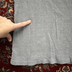 Vtg 90s The Disney Tigger Waffle Knit Henley Shirt Large Long Sleeve Gray Photo 5