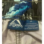 Kanu Surf Misses Haley Board Shorts Size 3X Charcoal Blue NWT $38 Gray Photo 6