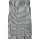 Houndstooth Kayra Womens Skirt Sz 38 EU Sz 10 US Maxi Pleated Yoke Equestrian Photo 0