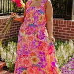 Entro Floral Maxi Dress Photo 0